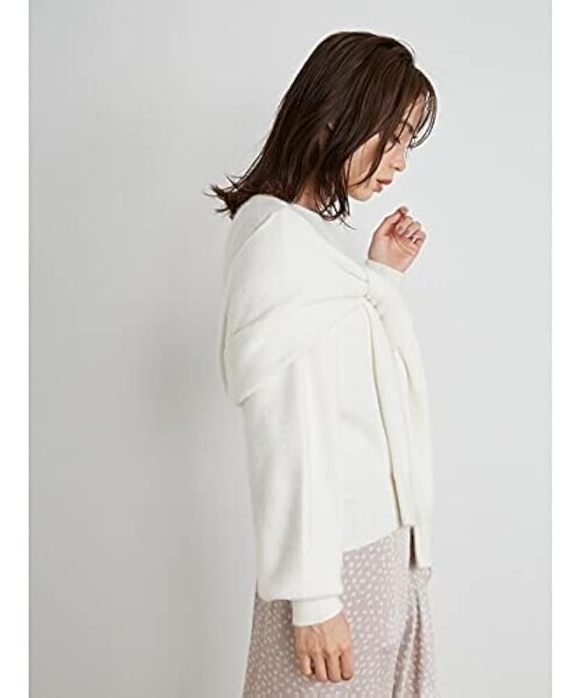 SNIDEL - スナイデル　デフォルメーションニットトップス SNIDEL（スナイデル）の「ディフォメーションニットプルオーバー